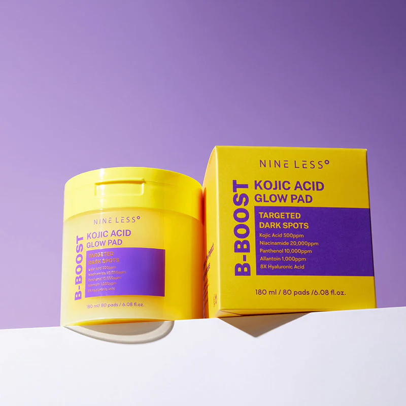 Nine Less B Boost Kojic Acid Glow Pad