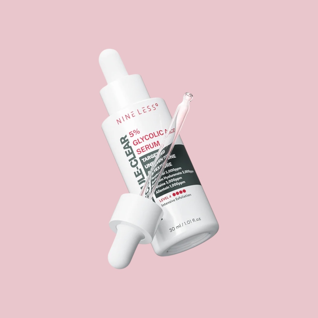Nine Less Molecule-Clear 5% Glycolic Acid Serum