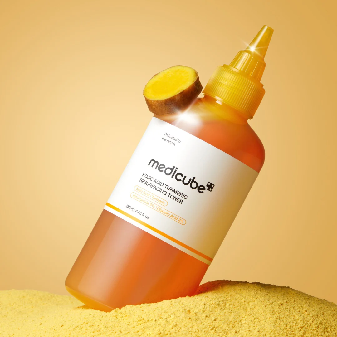 Medicube Kojic Acid Turmeric Resurfacing Toner تونر ميديكوب بحمض الكوجيك والكركم لتجديد البشرة