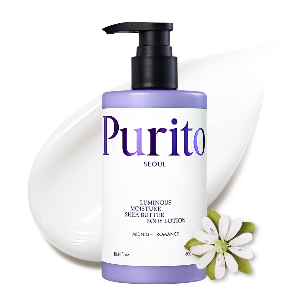 Purito Luminous Moisture Shea Butter Body Lotion Mednight Romans  لوشن الجسم بزبدة الشيا المرطب من بوريتو بعطر ميدنايت رومانس