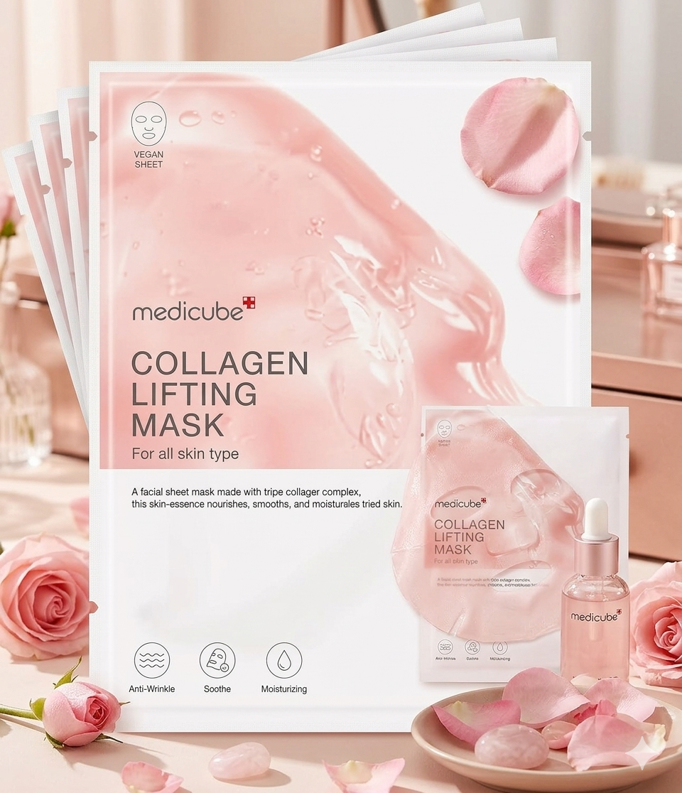 Medicube Collagen Lifting Mask مديكوب كولاجين ليفتنج ماسك