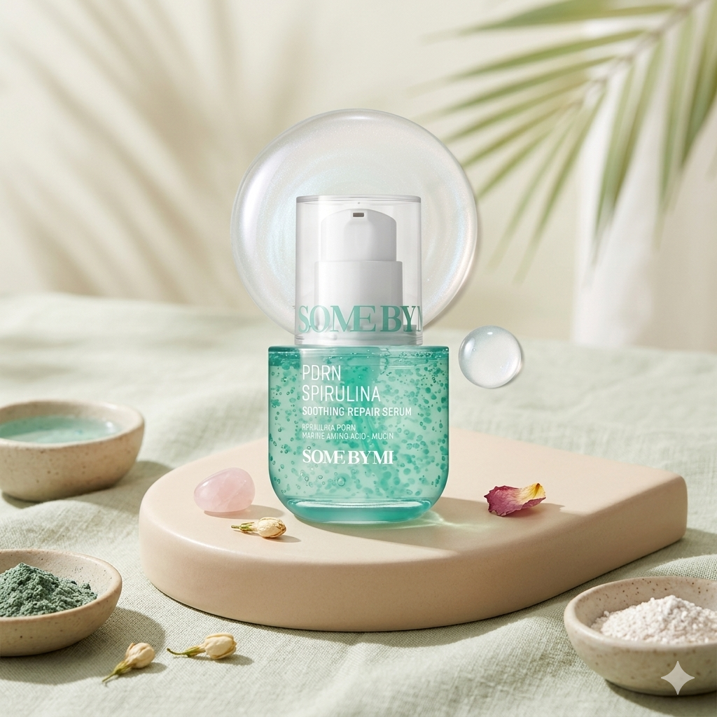 SOME BY MI PDRN Spirulina Soothing Repair سوم باي مي سيروم المهدئ والمصلح للبشرة