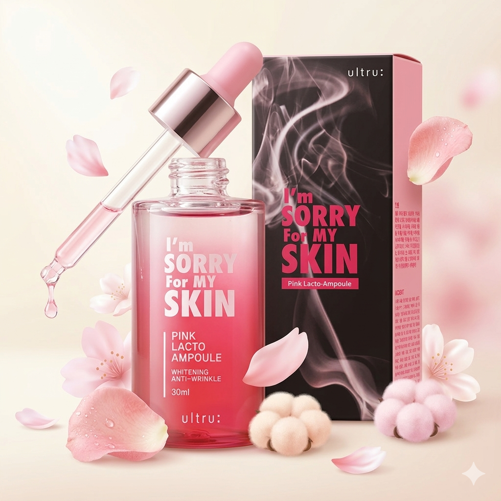 I'm SORRY For MY SKIN Pink Lacto-Ampoule إم سوري فور ماي سكين بينك لاكتو أمبول