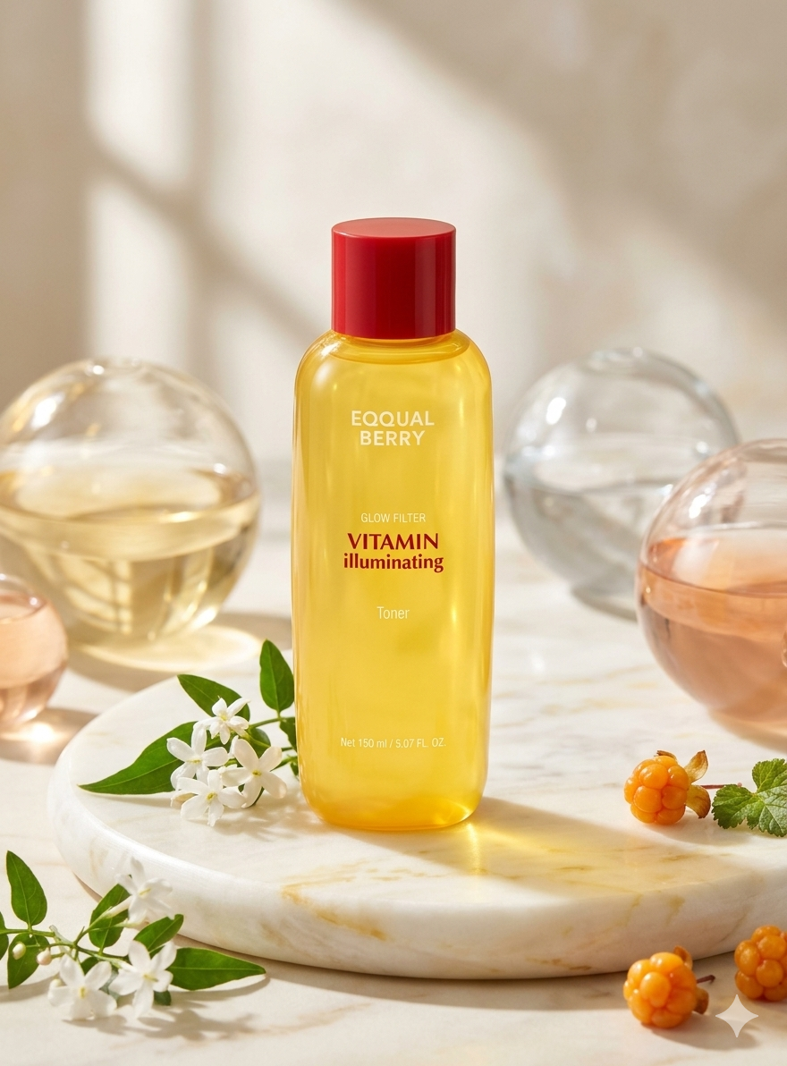 EQQUAL BERRY Vitamin Illuminating Toner إيكوال بيري تونر فيتامين للإشراق