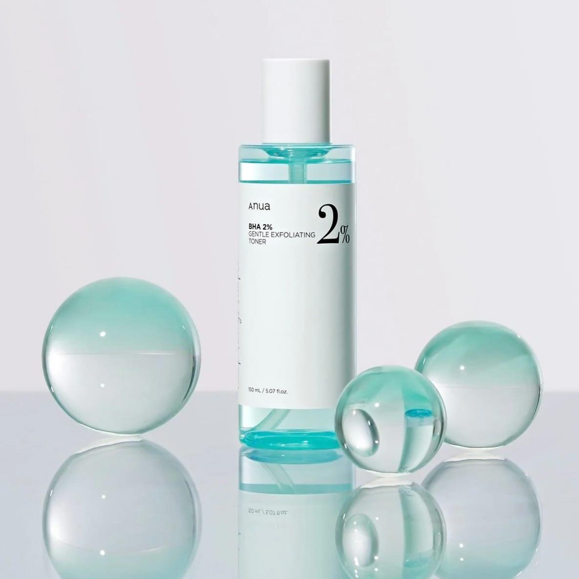 Anua Bha 2% Gentle Exfoliating Toner أنوا تونر مقشر خفيف بالأحماض 