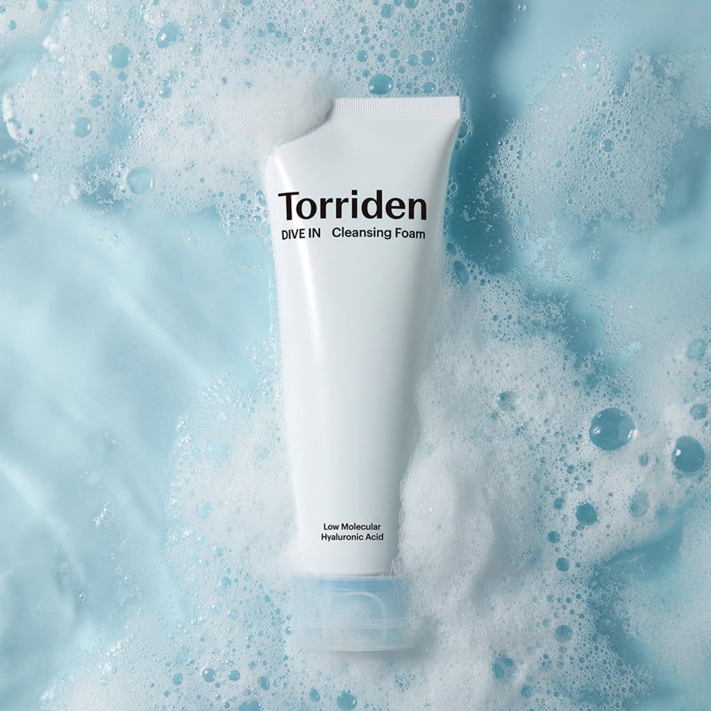  Torriden Dive-In Low Molecular Hyaluronic Acid Cleansing Foam توريدين غسول رغوي منظف للبشرة