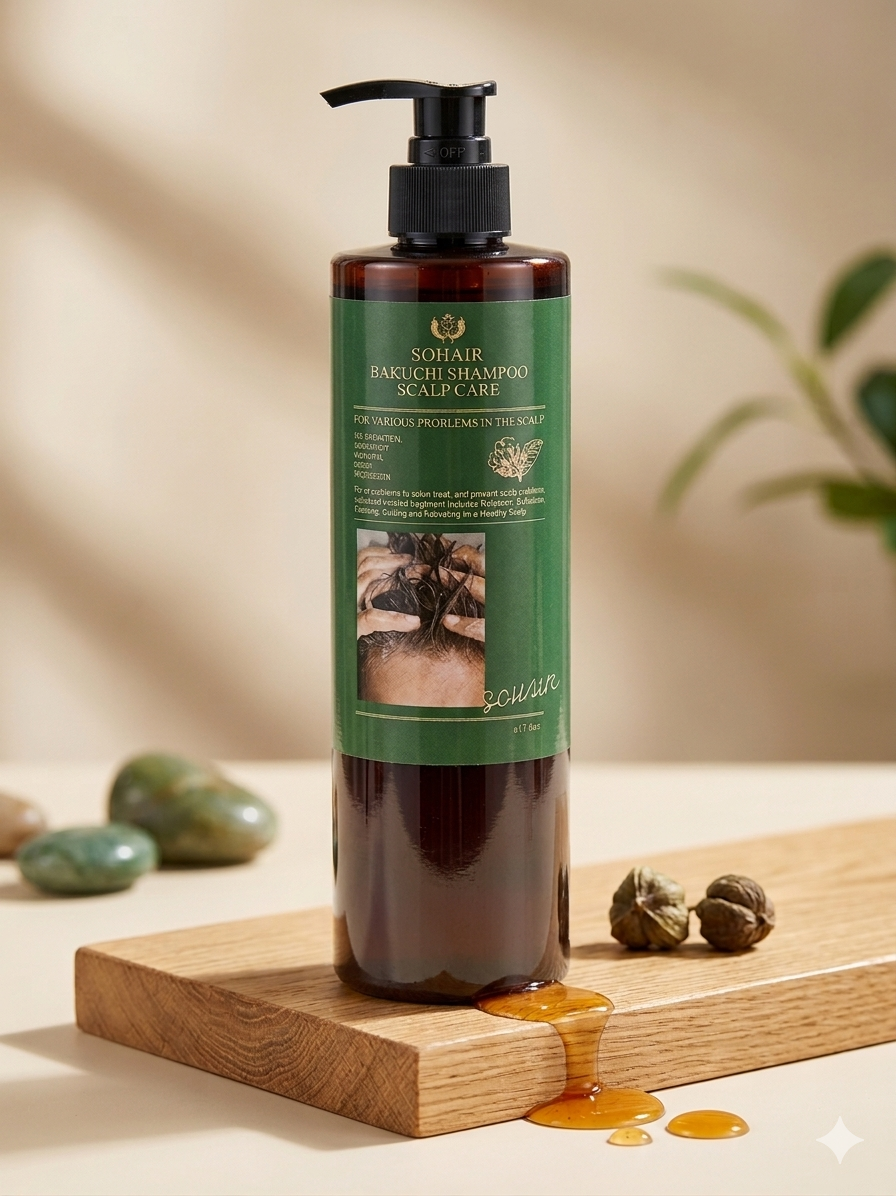 شامبو سهير باكوشي للعناية بفروة الرأس