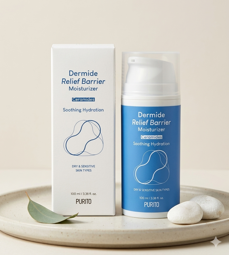 Purito Dermide Relief Barrier Moisturizer مرطب من بوريتو