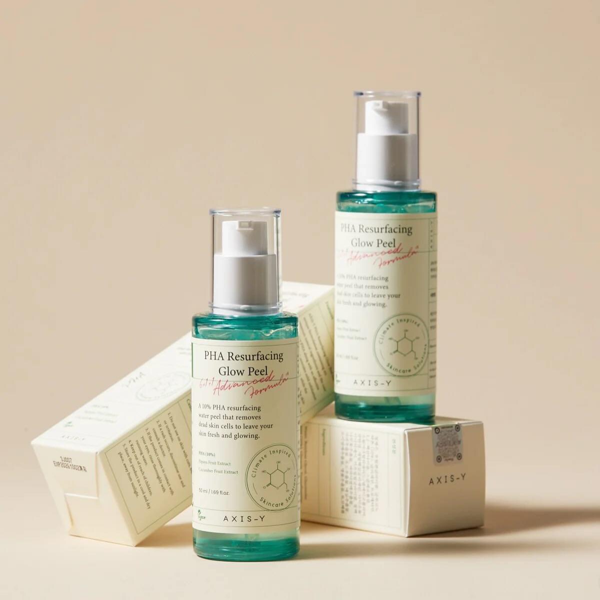 ‏Axis-Y Pha Resurfacing Glow Peel تقشير أكسيس-واي فا لتجديد سطح البشرة وإضفاء النضارة