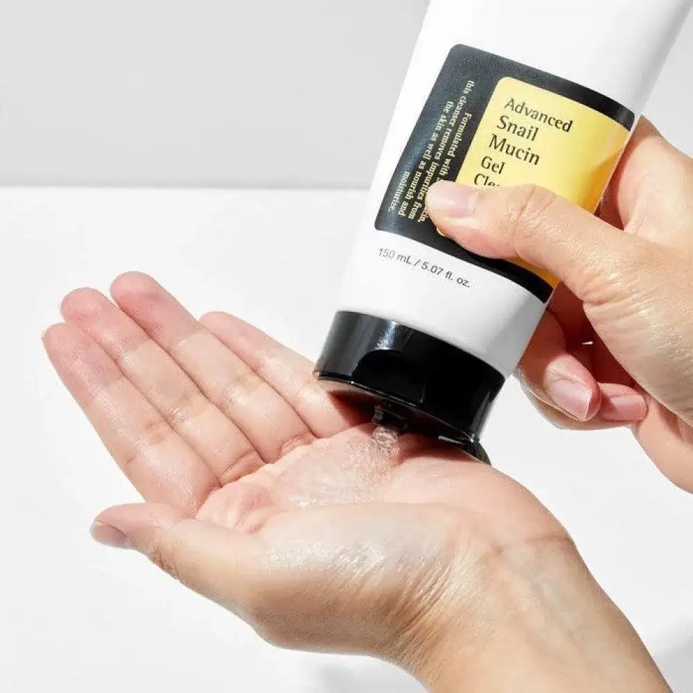 ‏Cosrx ‏Advanced Snail Mucin Gel Cleanser كوزركس غسول جل بخلاصة الحلزون 