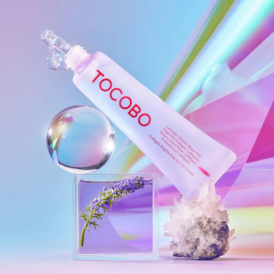 Tocobo Collagen Brightening Eye Gel Cream توكوبو كريم جل مفتح لحول العين