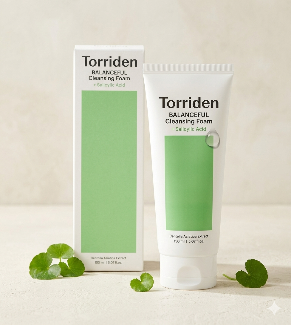 Torriden BALANCEFUL Cleansing Foam توريدن بالانسفول غسول رغوي