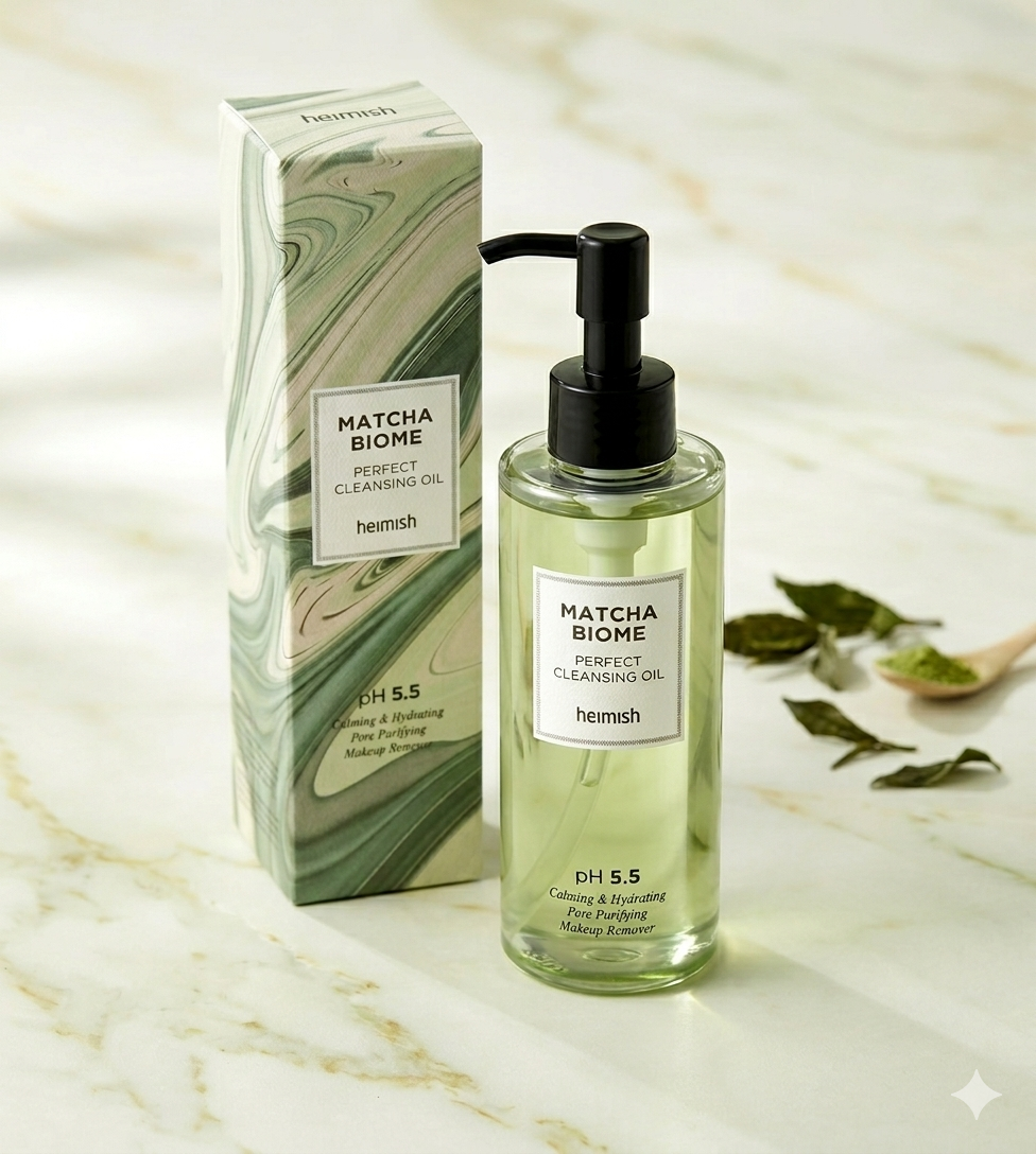 Heimish Matcha Biome Perfect Cleansing Oil هيميش ماتشا بايوام زيت منظف مثالي