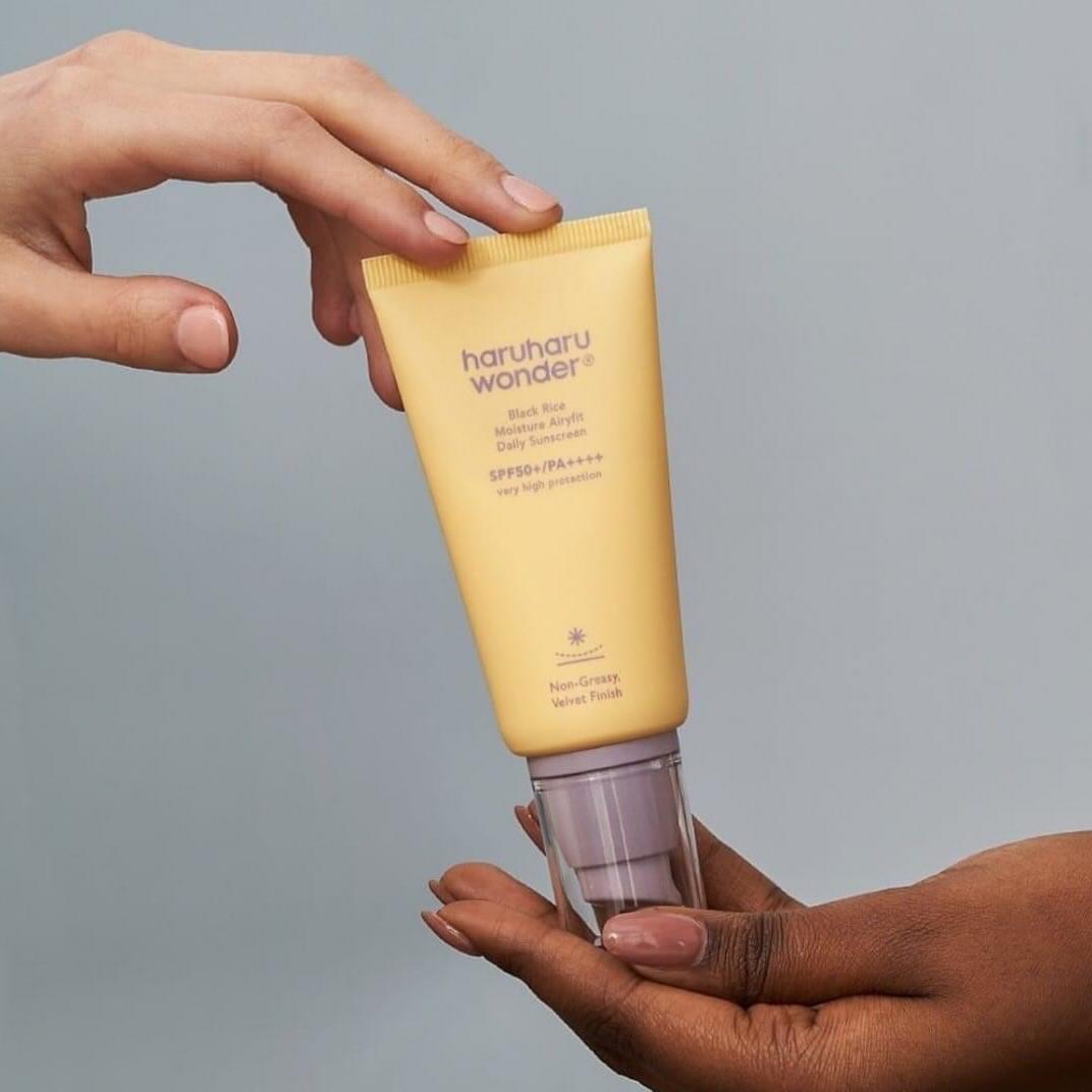 هاروا هارو وندر واقي شمسي بالارز الاسود SPF50