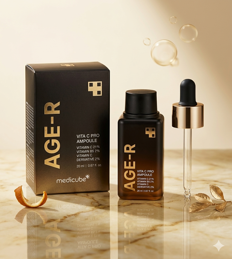 Medicube Age-R Vita C Pro Ampoule ميديكيب أي جي آر فيتا سي برو أمبول