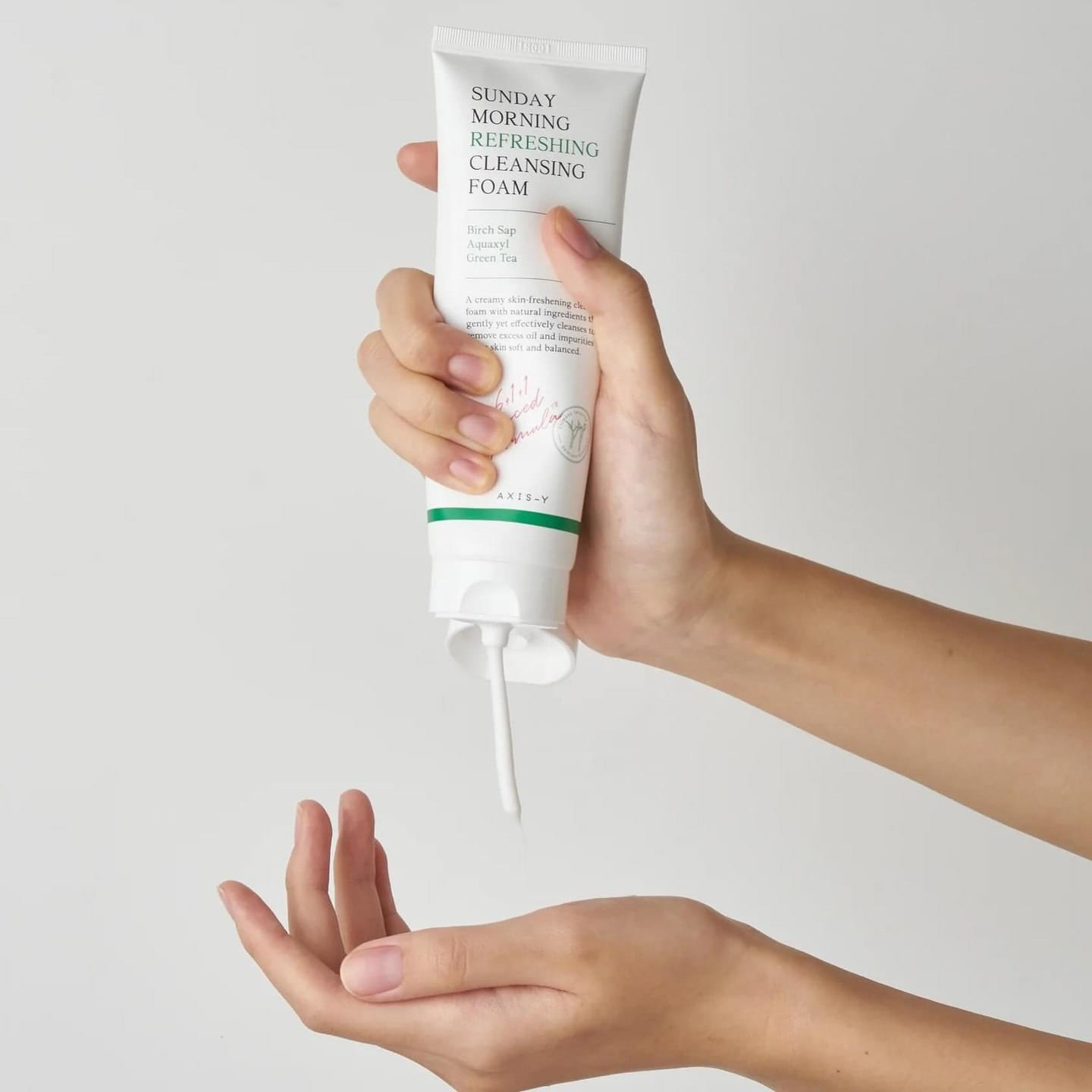 Axis-Y Sunday Morning Refreshing Cleansing Foam    غسول رغوي منعش لصباح الأحد من أكسيس-واي