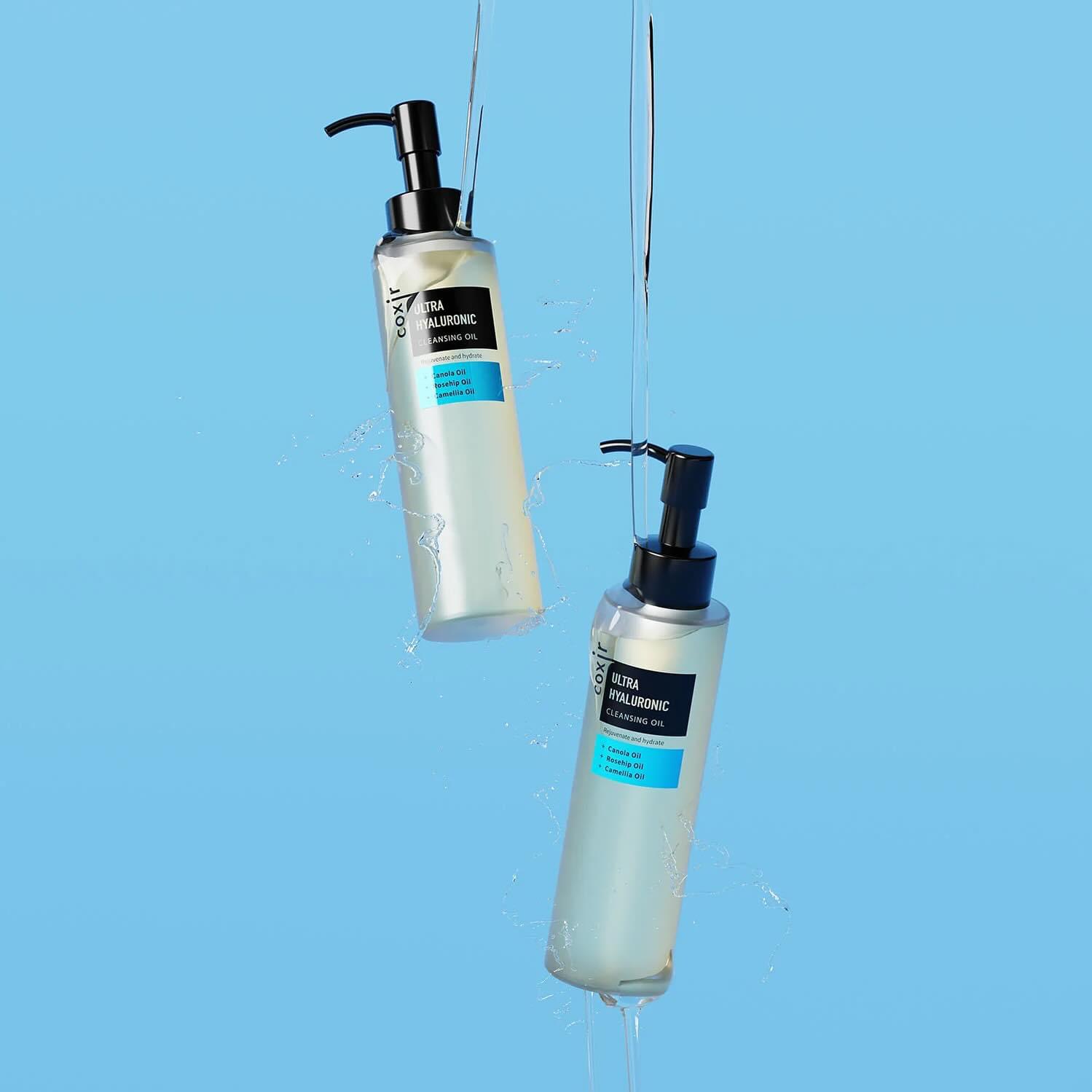 Coxir Ultra Hyaluronic Cleansing Oil   زيت تنظيف فائق الترطيب بحمض الهيالورونيك من كوكسير