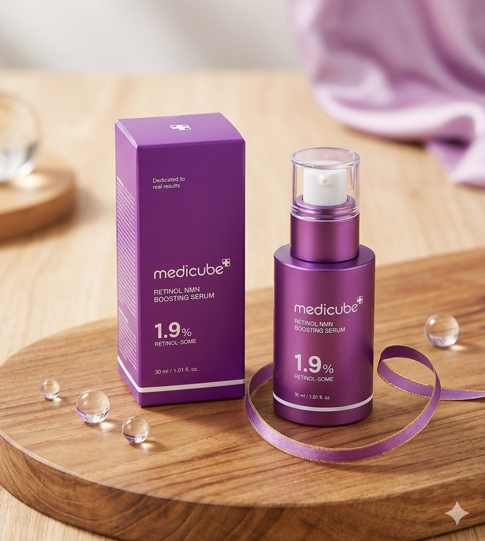 Medicube Retinol NMN Boosting Serum سيروم ميديكيوب ريتينول إن إم إن لتعزيز البشرة