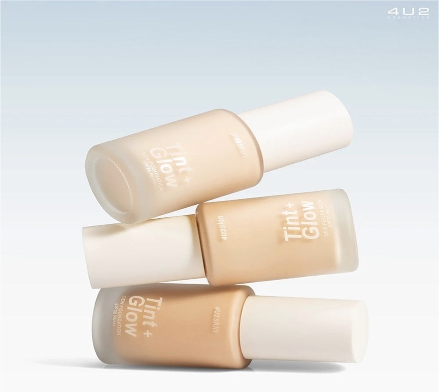4U2 Skin Tint + Glow Dew Foundation 4U2 سكين تينت + جلو ديوي فاونديشن
