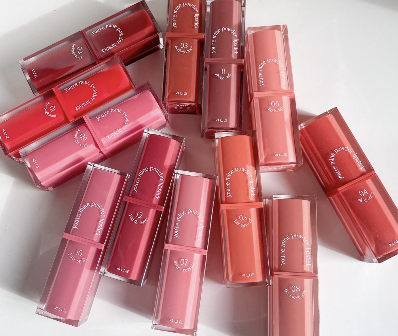 4U2 You're Mine Powder Lipstick 4U2 أحمر شفاه بودرة "يور ماين"