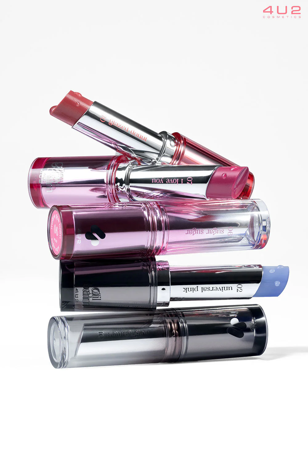 4U2 Mellow Lip Oil Balm 4U2 زيت ومرطب الشفاه ميلو