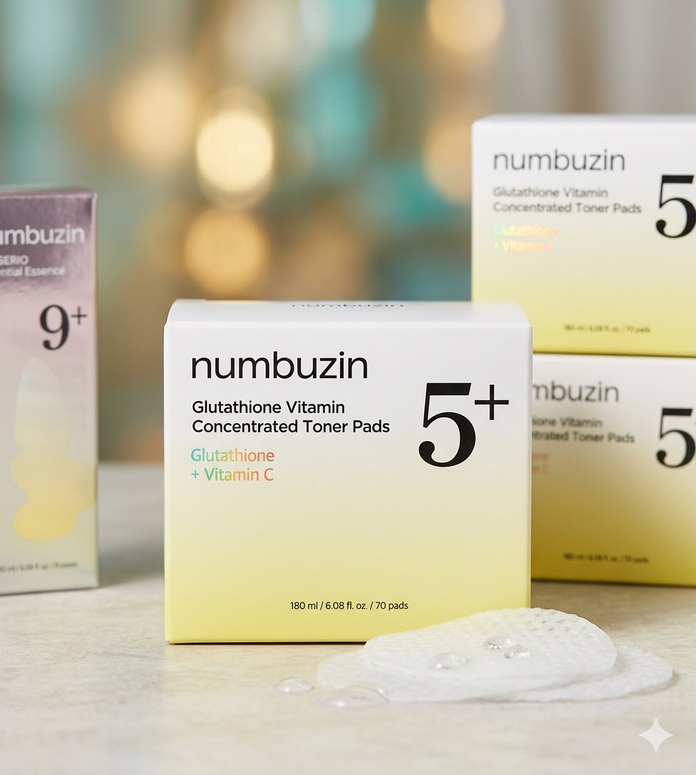 Numbuzin numbuzin No.5+ Vitamin Spotlight Concentrated Toner Pads 70pds