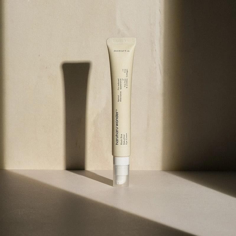 Haruharu كريم العين بالأرز الأسود و Bakuchiol