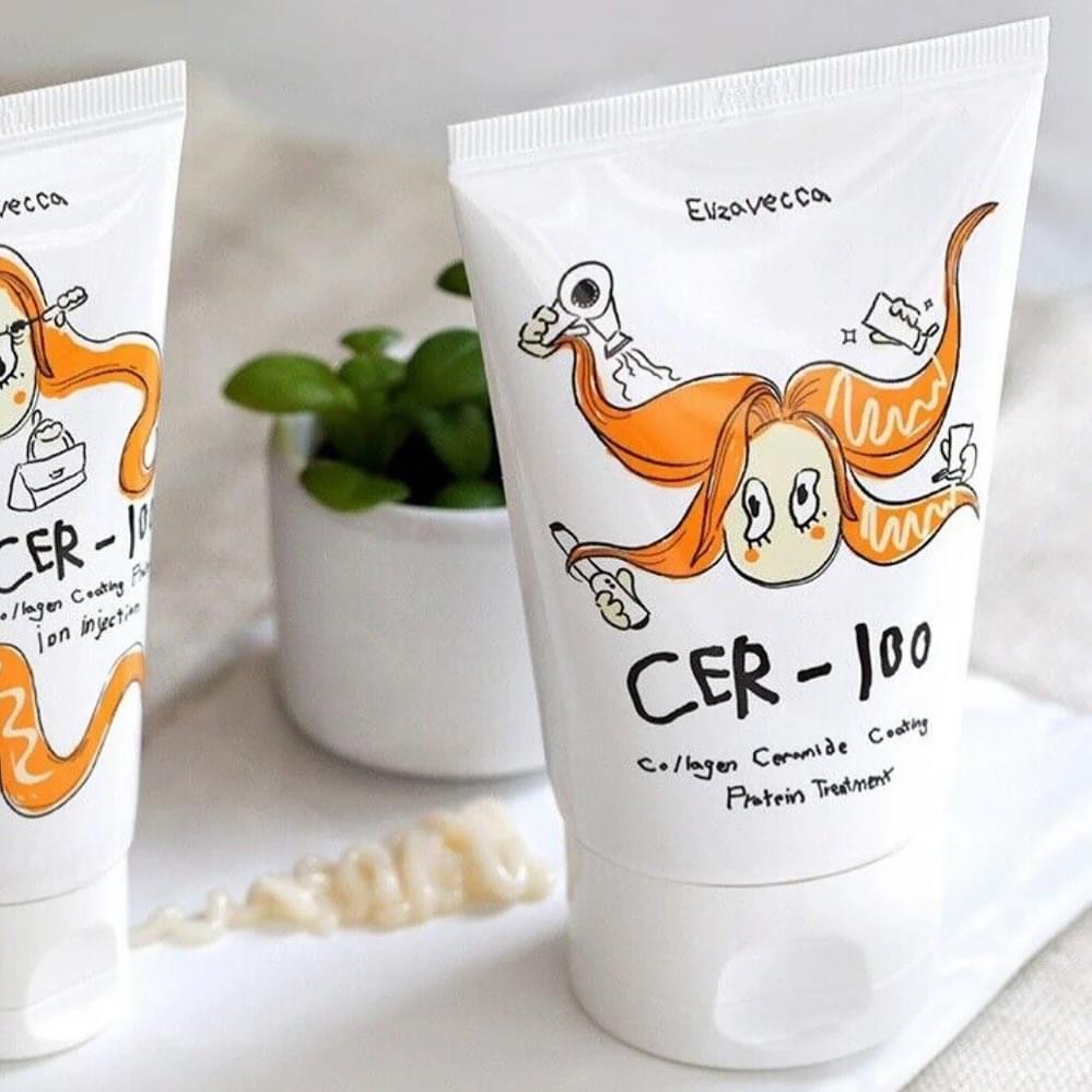 Naayiq - Elizavecca CER 100 Protein Collagen & Ceramide Hair Treatment, 100ml