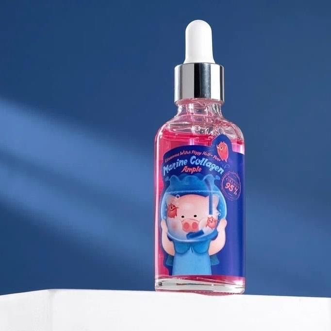 ‏Elizavecca  Witch Piggy Hell Pore Marine Collagen Ample   أمبولة الكولاجين البحري من مجموعة ويتش بيغي هيل بور من إليزا فيكا 