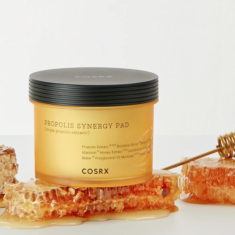 Cosrx Propolis Synergy Pad كوزركس وسادات مغذية للبشرة بمستخلص العسل 