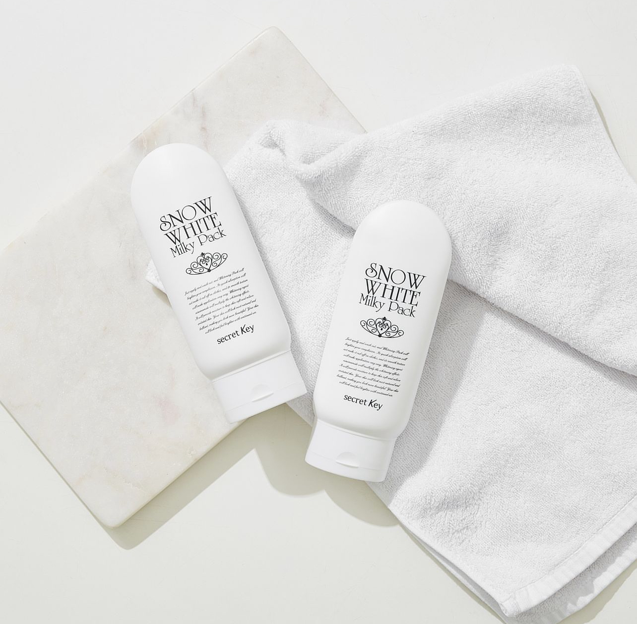 ‏Secret Key Snow White Milky Pack  سيكريت كي حليب مفتح لون البشرة