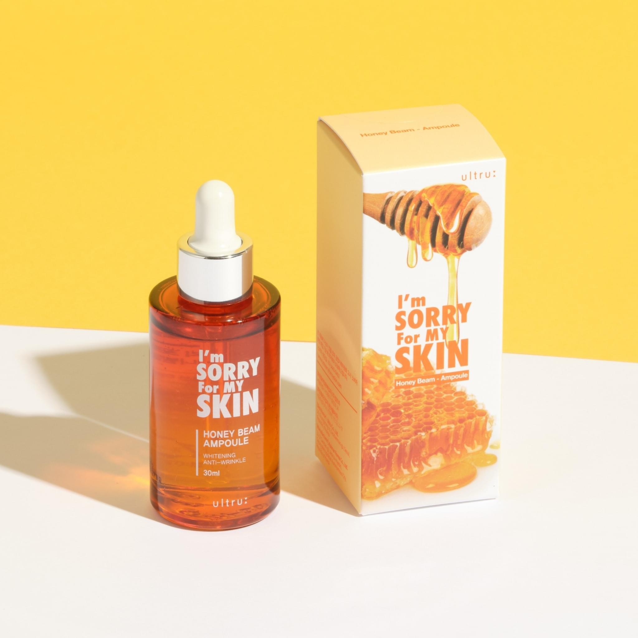 ‏Ultru I'm Sorry For My Skin Honey Beam Ampoule الترو سيروم مرطب ضد التجاعيد 