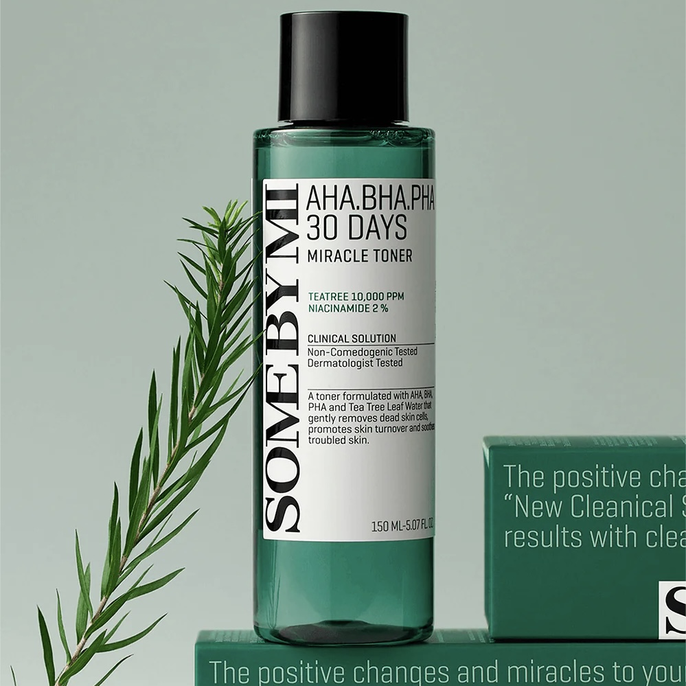 ‏Some By Mi Aha Bha Pha 30 DAYS MIRACLE Toner  سوم باي مي تونر مقشر بالاحماض للوجه 