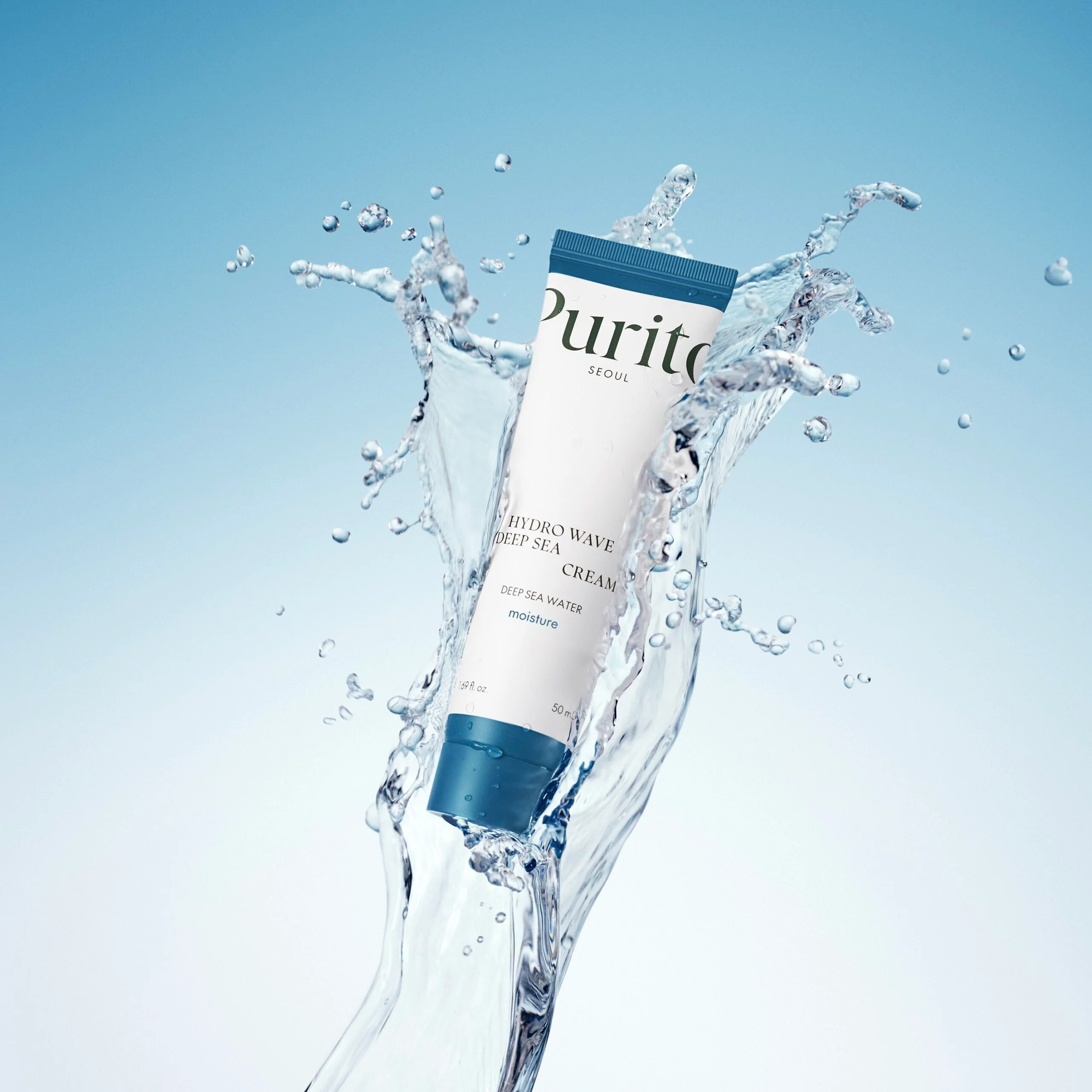 Purito Seoul Deep Sea Water Cream بيوريتو كريم مرطب بماء البحر