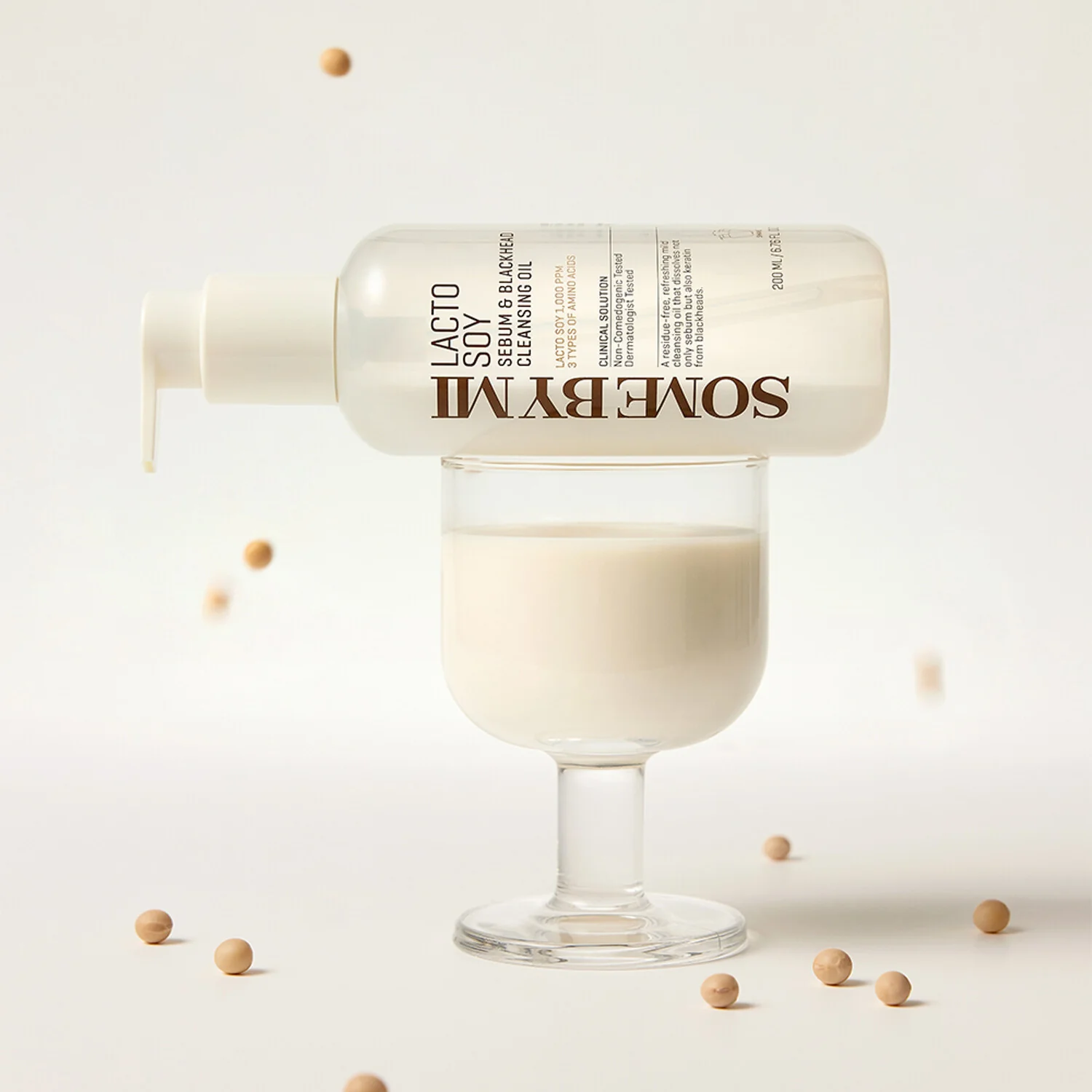 Some By Mi Lacto Soy Sebum & Blackhead Cleansing Oil سوم باي مي غسول زيتي 