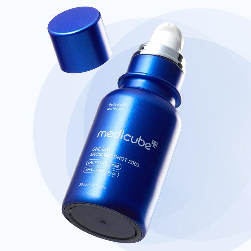 Medicube One Day Exosome Shot Pore Ampoule 2000 ميدي كيوب امبول مغذي يعزز تجديد البشرة