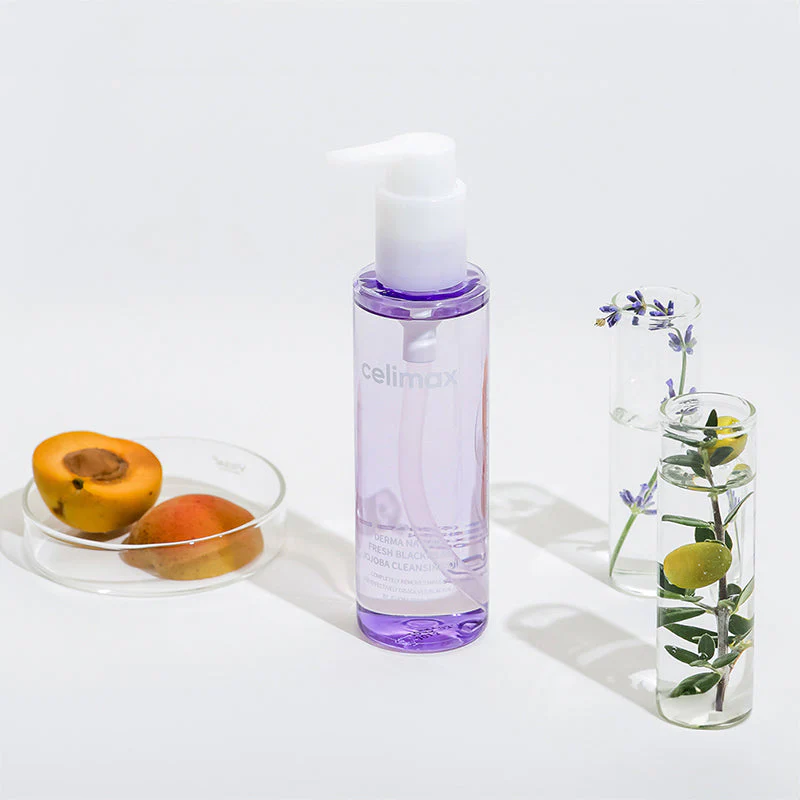 Celimax Fresh Blackhead Jojoba Cleansing Oil  زيت سيليماكس المنعش لتنظيف الرؤوس السوداء بزيت الجوجوبا