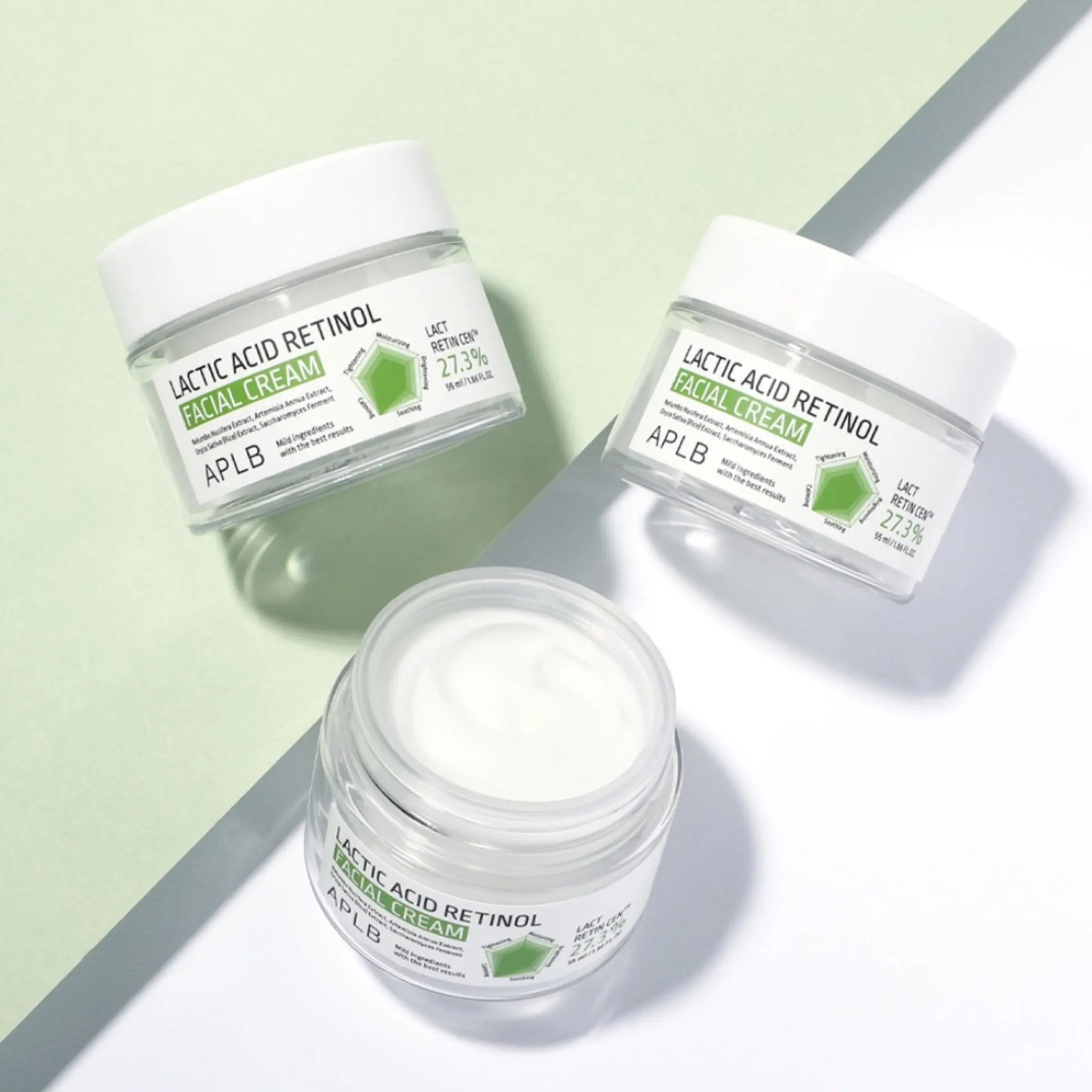 Aplb Lactic Acid Retinol Facial Cream  كريم الوجه بحمض اللاكتيك والريتينول من أبلب