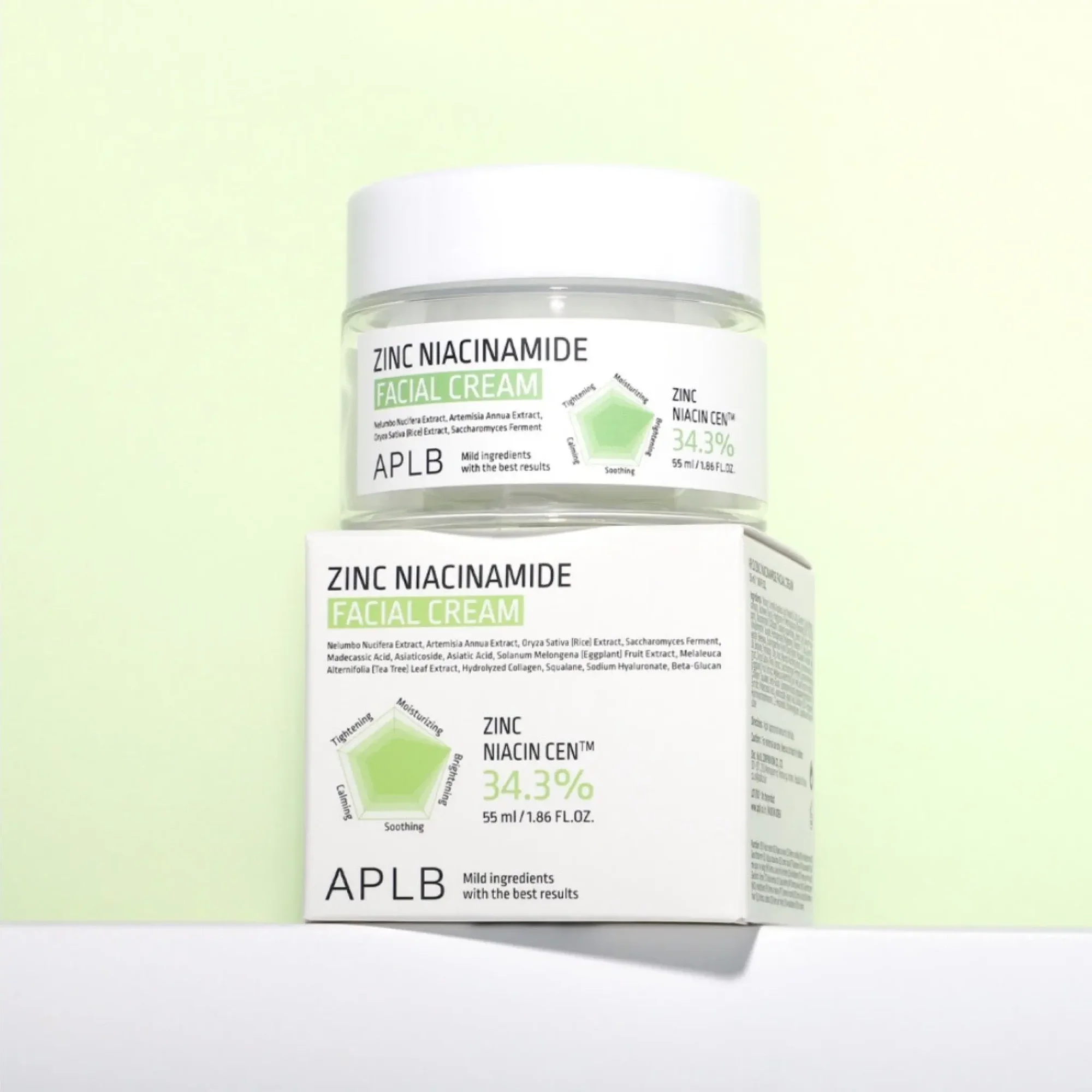 Aplb Zinc Niacinamide Facial Cream  كريم الوجه بالزنك والنياسيناميد من أبلب