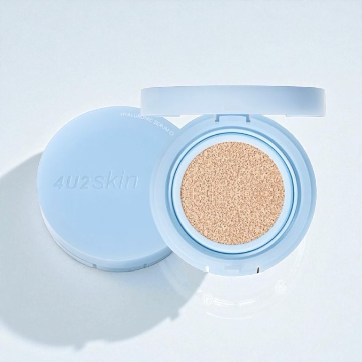 4u2 Skin Hyaluronic Serum Cushion كريم اساس بالهيالورونيك اسد من فور يو تو