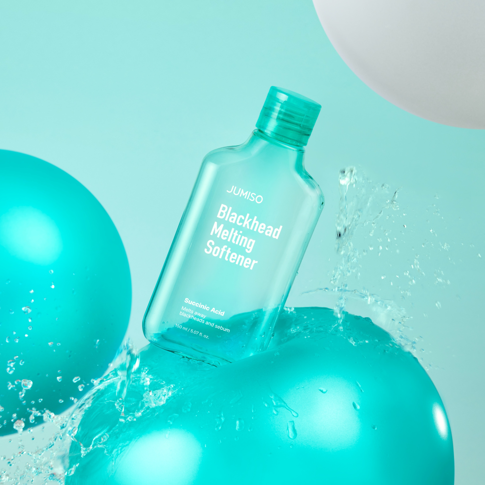 Jumiso Blackhead Melting Softener & Cotton Pad Set    مجموعة جوميسو لإذابة الرؤوس السوداء مع وسادات قطنية