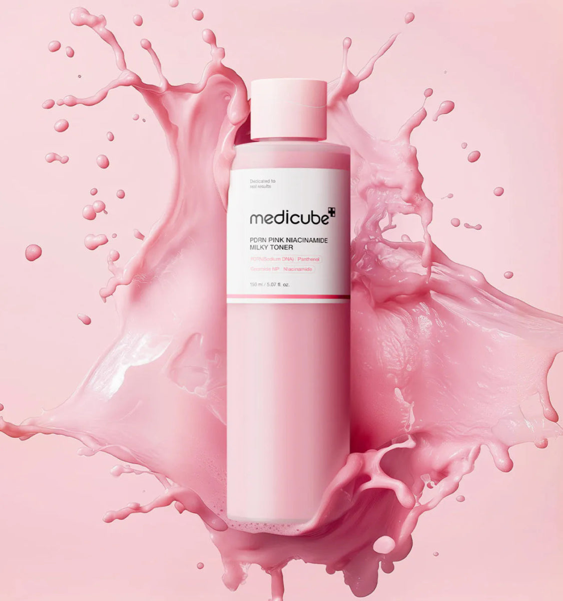 Medicube Pdrn Pink Niacinamide Milky Toner    تونر حليبي من ميديكيوبي