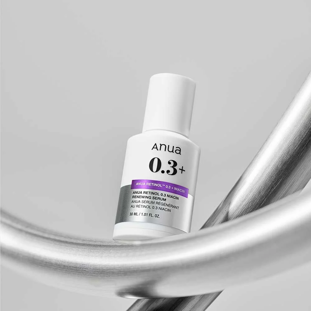 Anua Nano Retinol 0.3% + Niacin Renewing Serum أنوا  سيروم الريتنول 0.3% ونياسينمايد لتجديد خلايا البشرة 