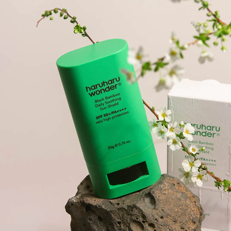 هاروهارو ووندر واقي شمس مهدئ يومي بخلاصة الخيزران الأسود